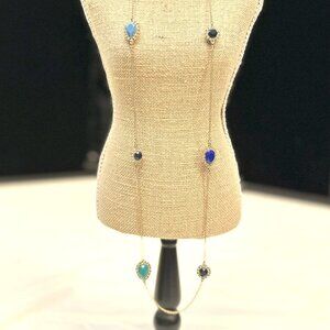 Kate Spade Amalfi Scattered Gemstone 32" Necklace